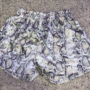 cheetah print shorts